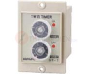 SHT-T1P-24H-24V Timer đôi 1h~24hours, DC 24V, SHT-T1P-24H-24V